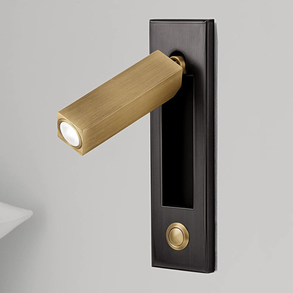 Inbouw Wandlamp Minimalistisch Metaal LED Bedlamp Slaapkamer Hal Woonkamer | Sansoti