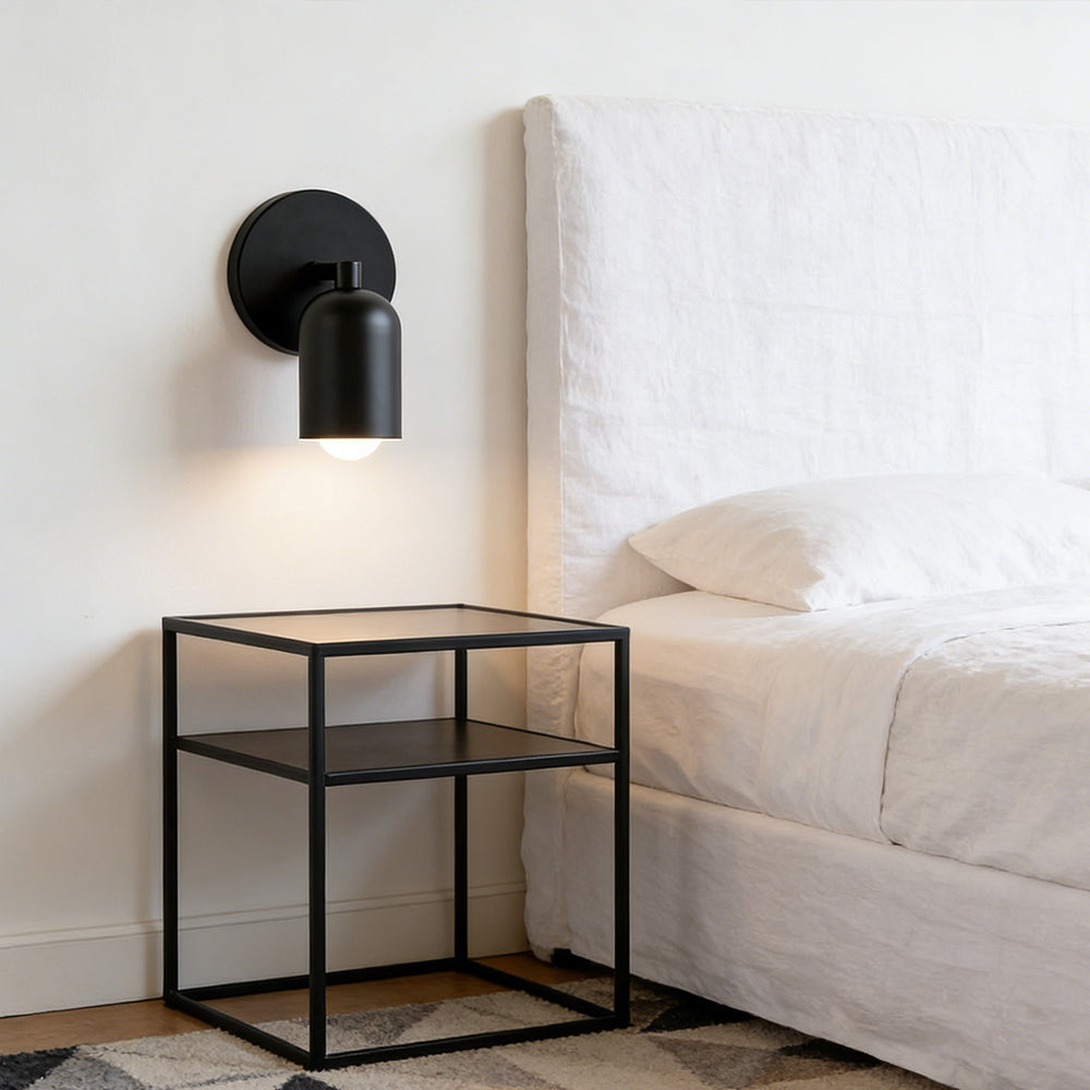 Wandleuchte Eisen Matt Modern LED 8W E27 Schlafzimmer Flur Bad Treppenhaus Wohnzimmer Innen | Restfield