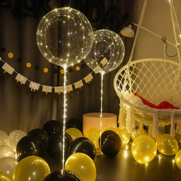 LED Ballonverlichting met Warm Wit Licht voor Sfeervolle Decoratie | Sansoti