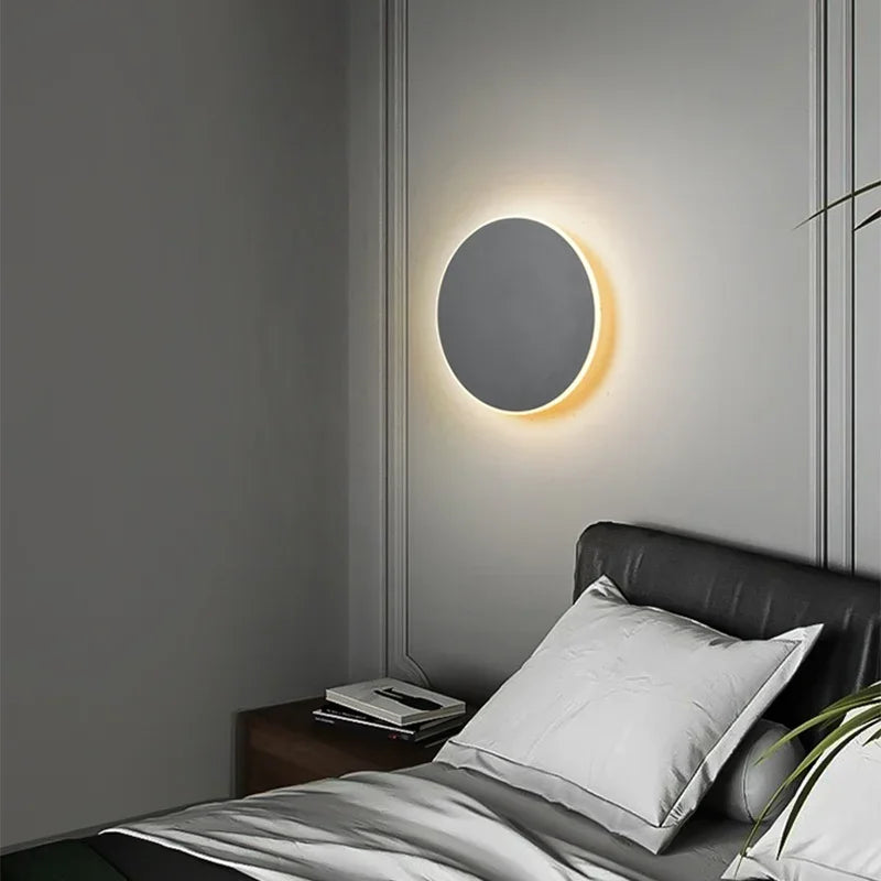 Wandlamp Rond Aluminium LED Nordisch Minimalistisch 10W Ø13 Ø30 Hal Slaapkamer | Sansoti