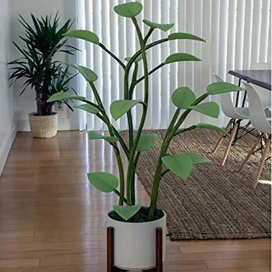 LED Kunstplant 100cm 500 Lichtmodi App-Besturing PVC Sfeerverlichting Woonkamer Slaapkamer Decoratieve Plant Lamp Neplant LED Verlichting Interieur | Sansoti
