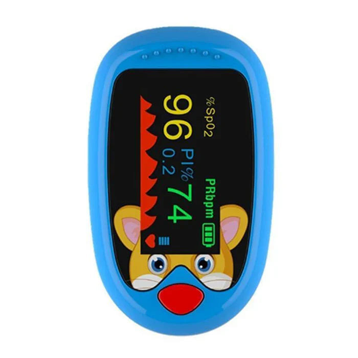 Vingertop Saturatiemeter met LED Display voor Thuis en Onderweg | Compacte Gezondheidsmonitor Zuurstofmeting | Sansoti