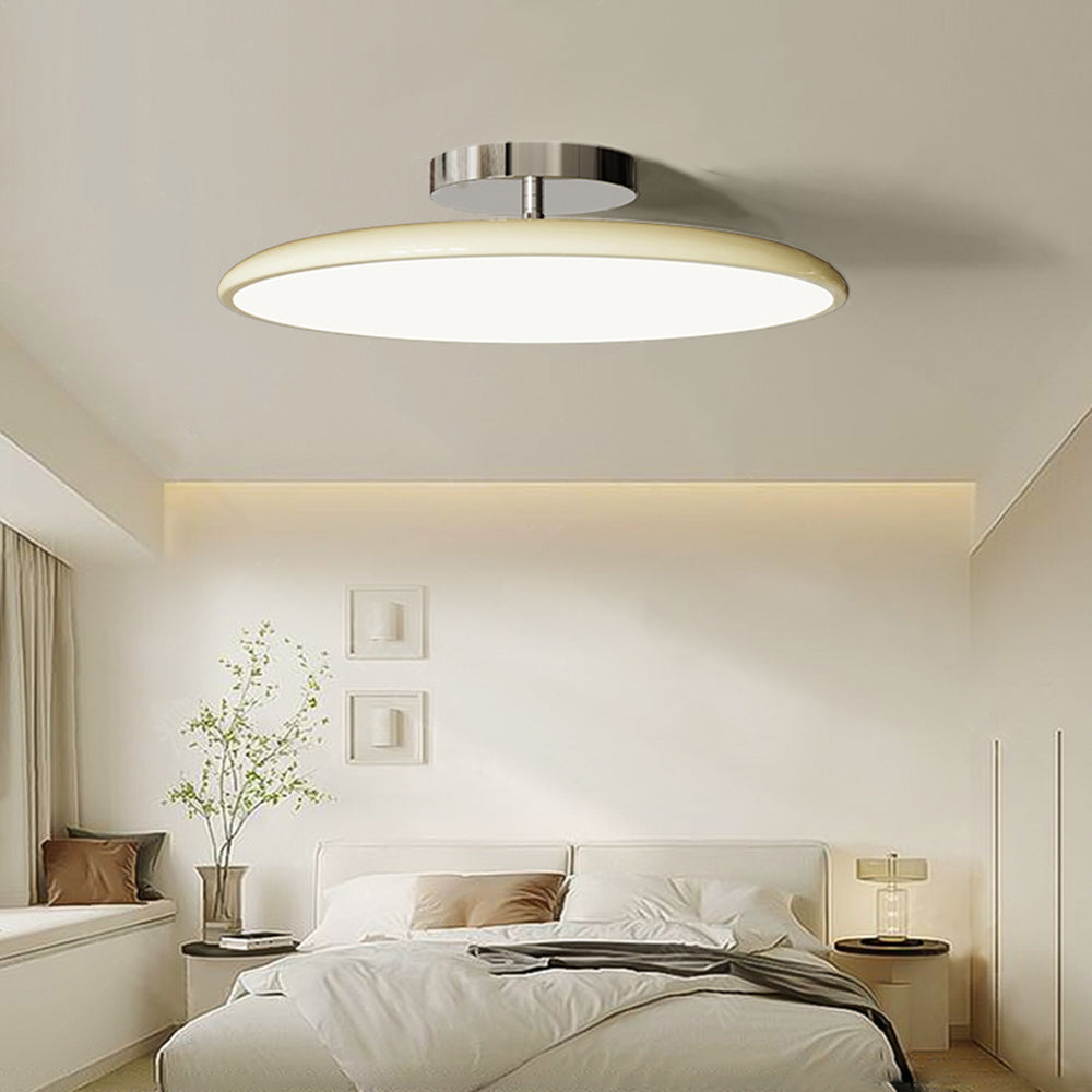 Deckenleuchte Metall Acryl Rund LED Dimmbar Schlafzimmer Wohnzimmer Esszimmer Retro-Stil Stimmungsbeleuchtung | Sansoti