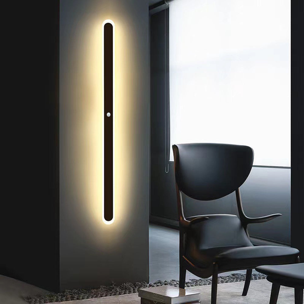 Oval Wall Light IP65 Waterproof LED Outdoor Lighting Metal Acrylic for Garden Facade Terrace Balcony Veranda | Sansoti