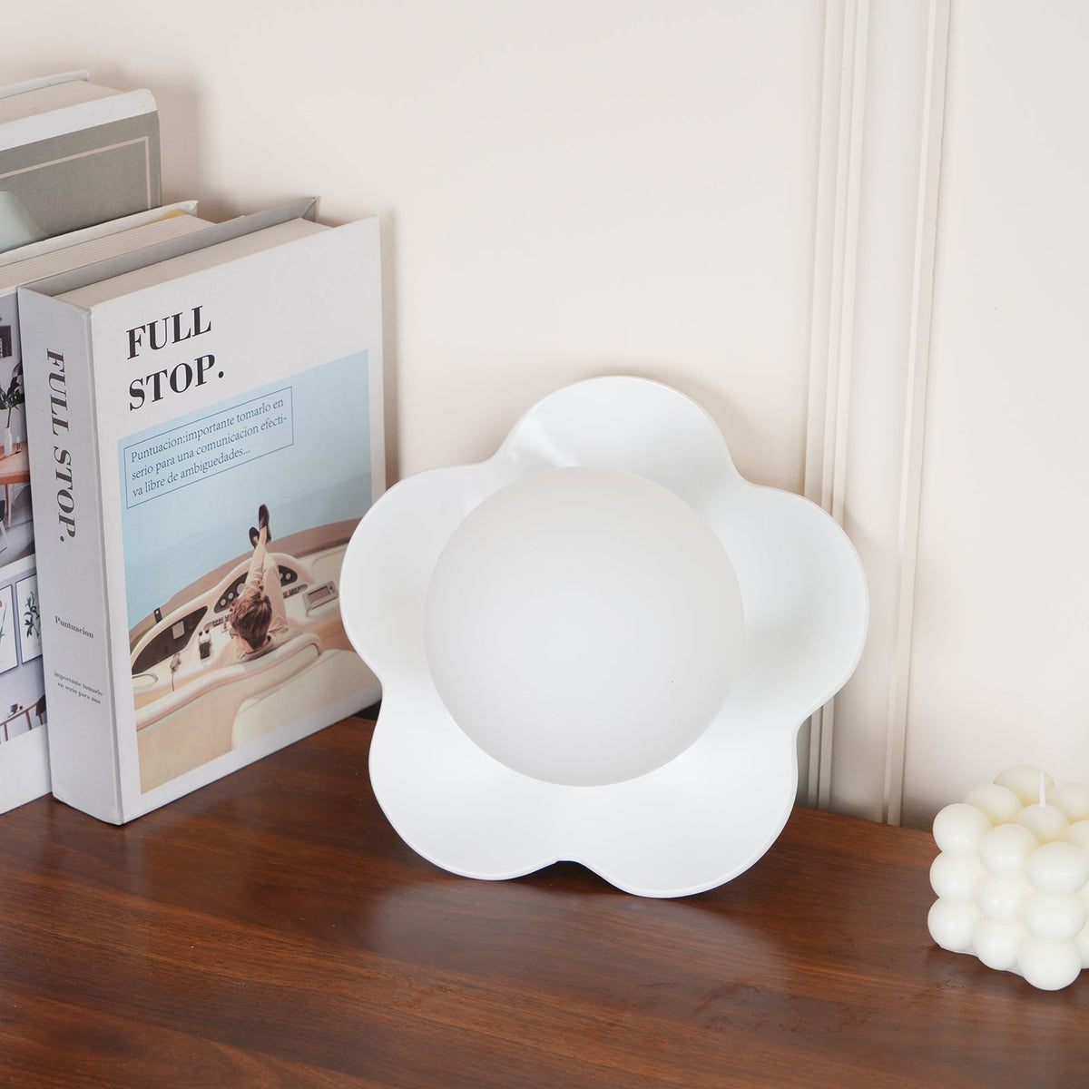 Wandlamp Bloemblaadjes Design Hars Glas G9 Fitting Dimbaar Woonkamer Slaapkamer 3 Kleuren Sfeervol Licht | Sansoti