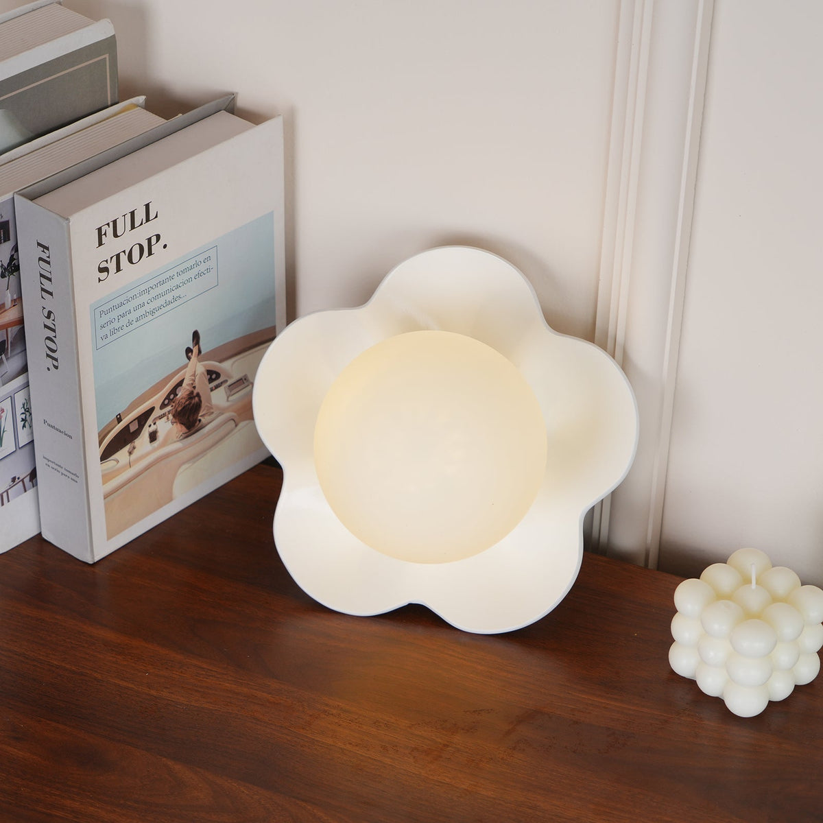 Wandlamp Bloemblaadjes Design Hars Glas G9 Fitting Dimbaar Woonkamer Slaapkamer 3 Kleuren Sfeervol Licht | Sansoti