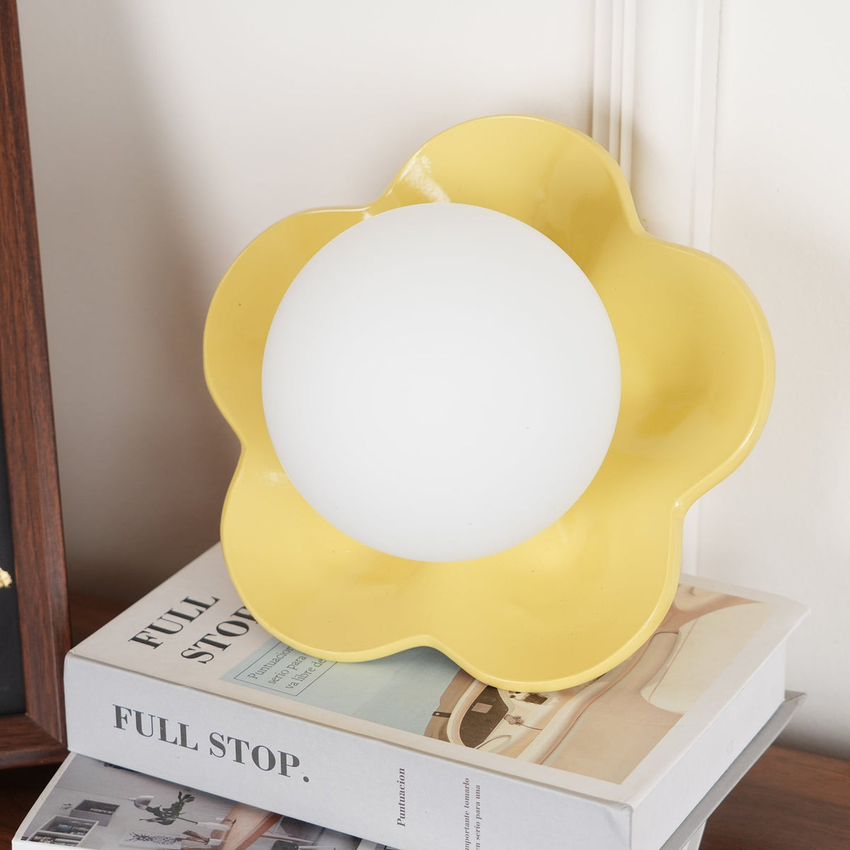 Wandlamp Bloemblaadjes Design Hars Glas G9 Fitting Dimbaar Woonkamer Slaapkamer 3 Kleuren Sfeervol Licht | Sansoti