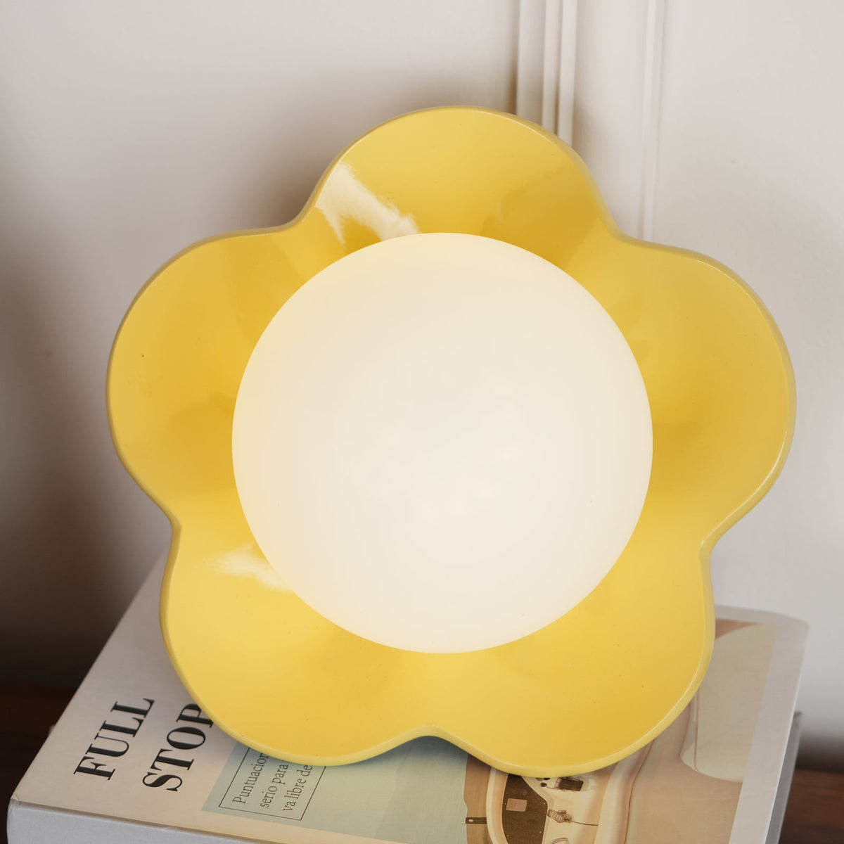 Wandlamp Bloemblaadjes Design Hars Glas G9 Fitting Dimbaar Woonkamer Slaapkamer 3 Kleuren Sfeervol Licht | Sansoti