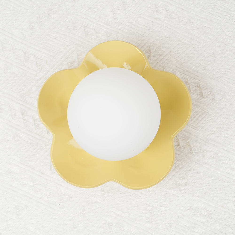 Wandlamp Bloemblaadjes Design Hars Glas G9 Fitting Dimbaar Woonkamer Slaapkamer 3 Kleuren Sfeervol Licht | Sansoti