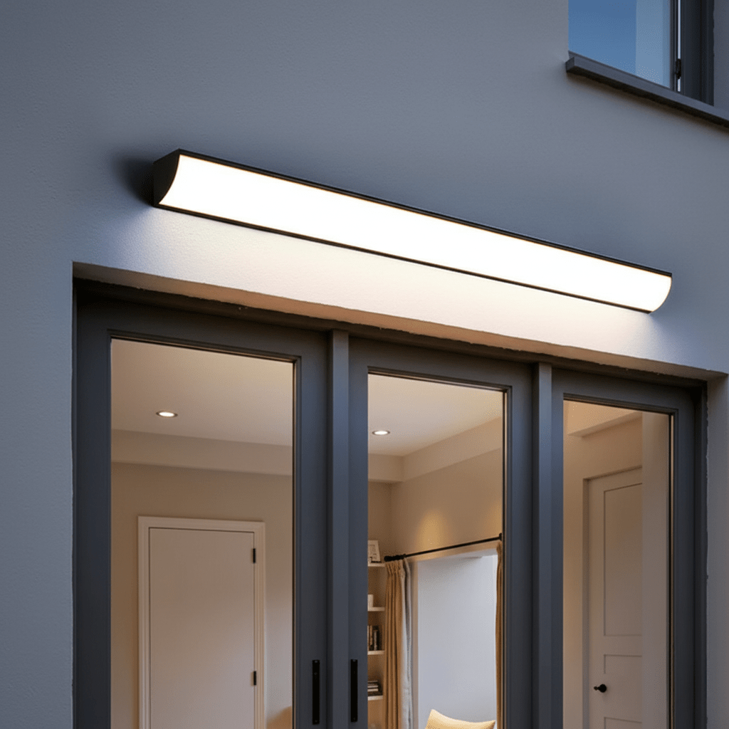 Outdoor wall lamp LED Waterproof IP65 Aluminum Modern Design Lighting for Garden Patio Entrance Exterior Wall | Sansoti