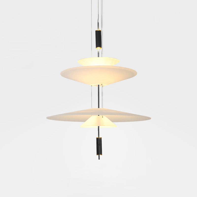 Deckenleuchte LED Acryl Gold Schwarz Kronleuchter Wohnzimmer Esszimmer Schlafzimmer Modern 50 67 cm Mehrere Stile | Restfield
