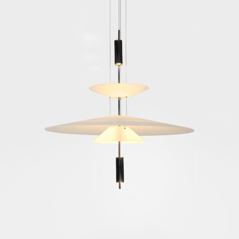 Deckenleuchte LED Acryl Gold Schwarz Kronleuchter Wohnzimmer Esszimmer Schlafzimmer Modern 50 67 cm Mehrere Stile | Restfield