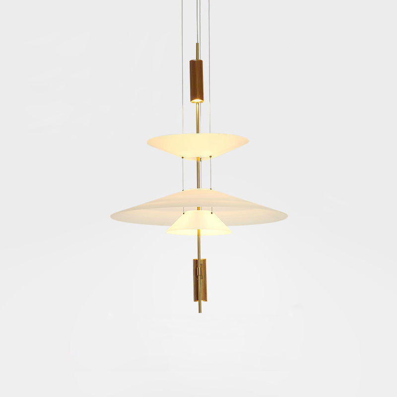 Deckenleuchte LED Acryl Gold Schwarz Kronleuchter Wohnzimmer Esszimmer Schlafzimmer Modern 50 67 cm Mehrere Stile | Restfield