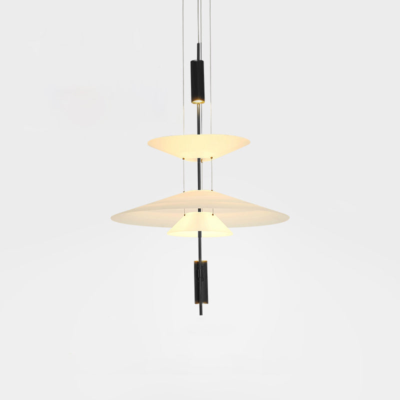 Deckenleuchte LED Acryl Gold Schwarz Kronleuchter Wohnzimmer Esszimmer Schlafzimmer Modern 50 67 cm Mehrere Stile | Restfield