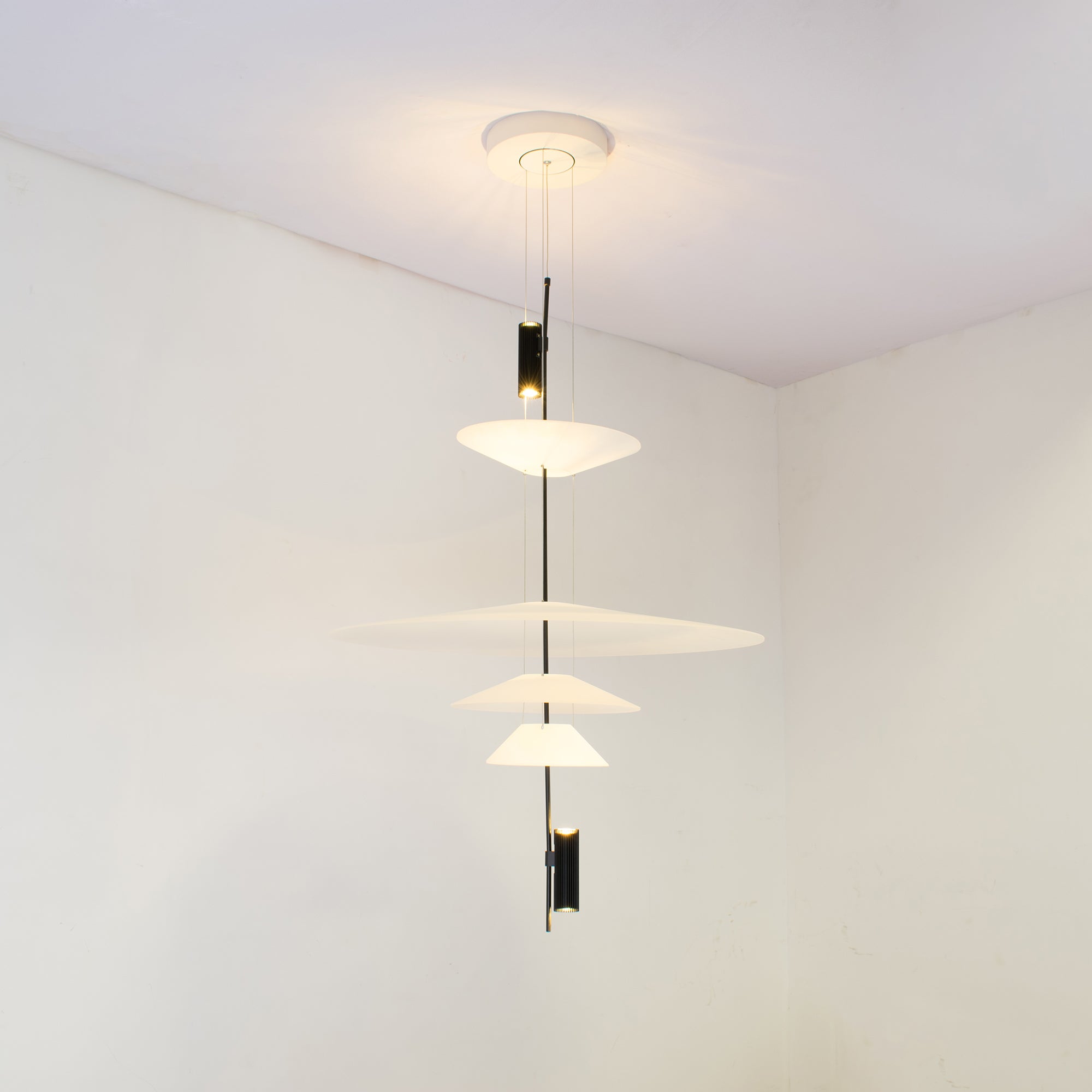 Deckenleuchte LED Acryl Gold Schwarz Kronleuchter Wohnzimmer Esszimmer Schlafzimmer Modern 50 67 cm Mehrere Stile | Restfield
