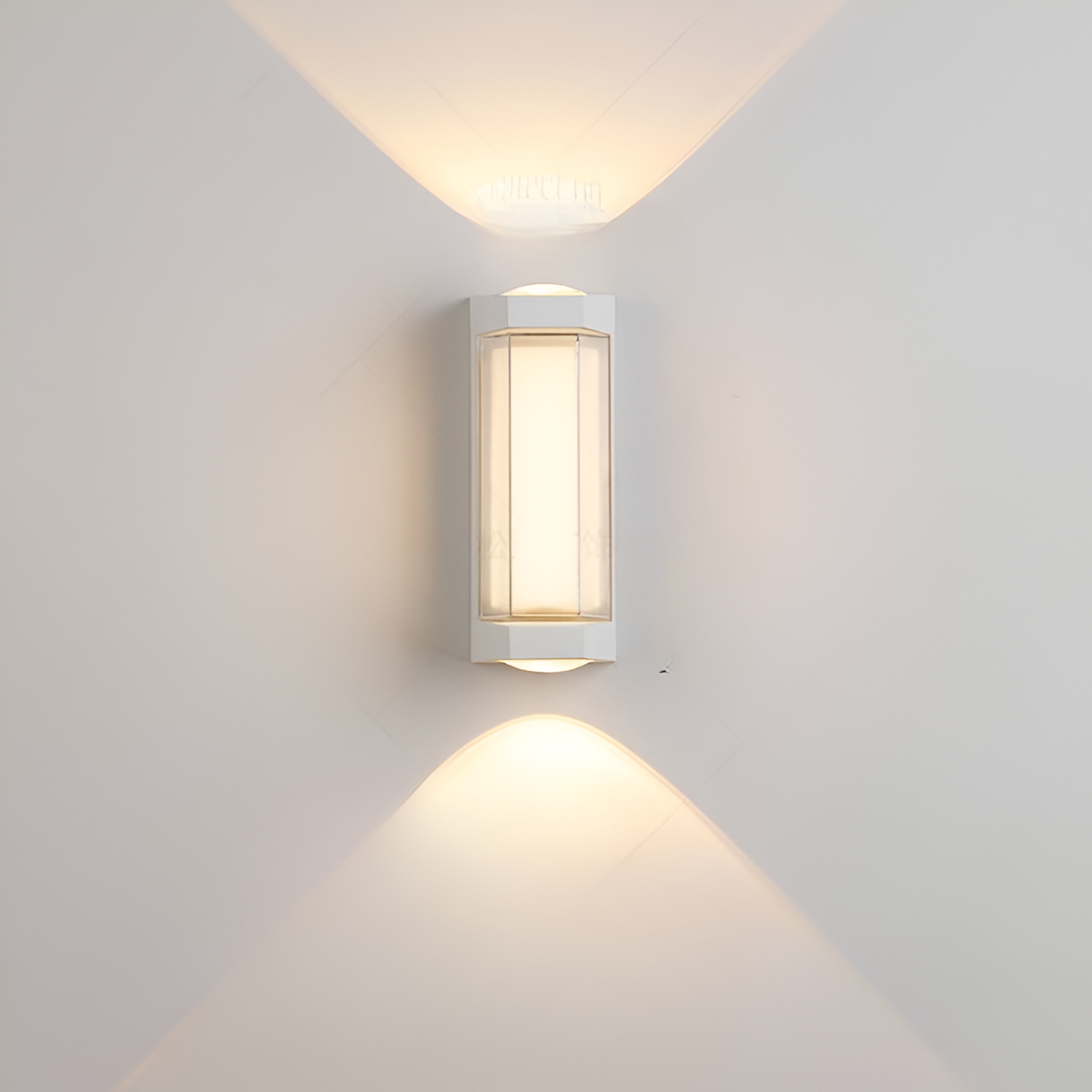 Außenleuchte Up Down LED IP65 Wasserdicht Schwarz Weiß Fassadenbeleuchtung 10W | Restfield