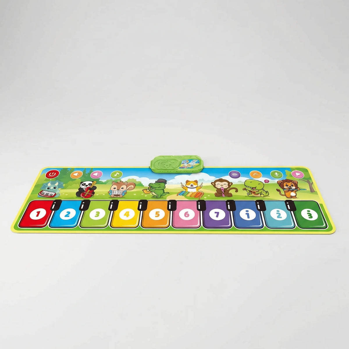 Interactieve Muziekmat voor Kinderen 110x36cm Bewegingsspel Dansvloer Educatief Speelkleed Muziekinstrument | Sansoti