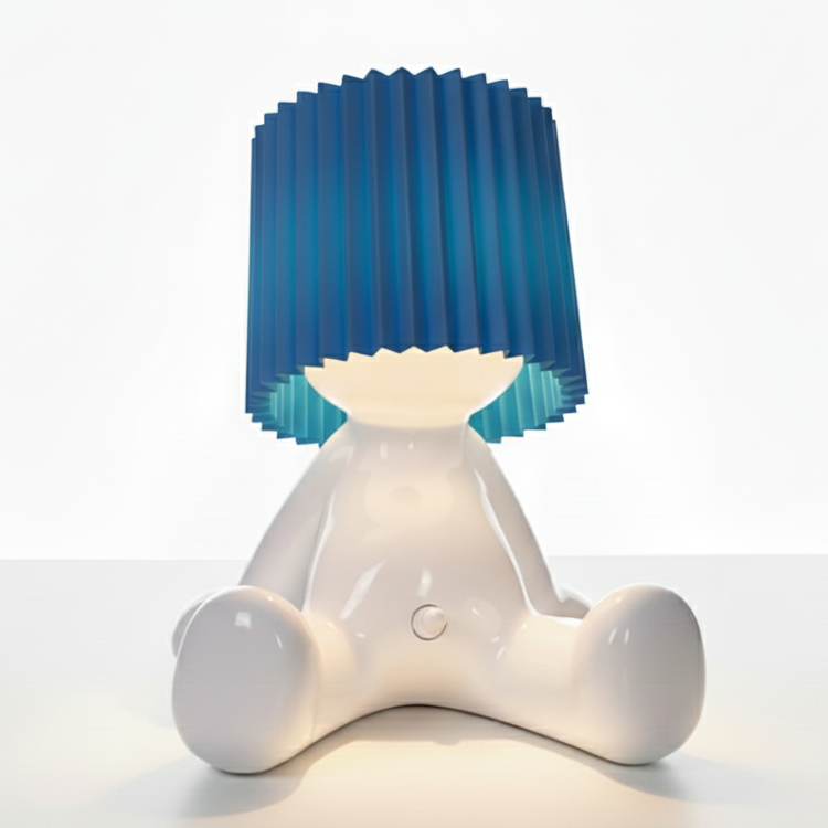 Zittende LED Tafellamp met Accu – Draadloos in 8 Kleuren | Sansoti
