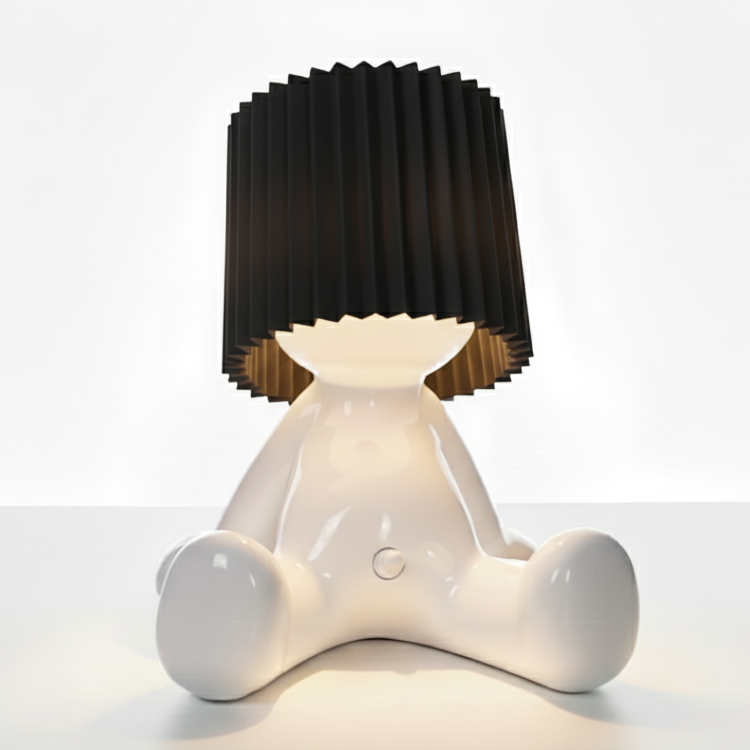 Zittende LED Tafellamp met Accu – Draadloos in 8 Kleuren | Sansoti