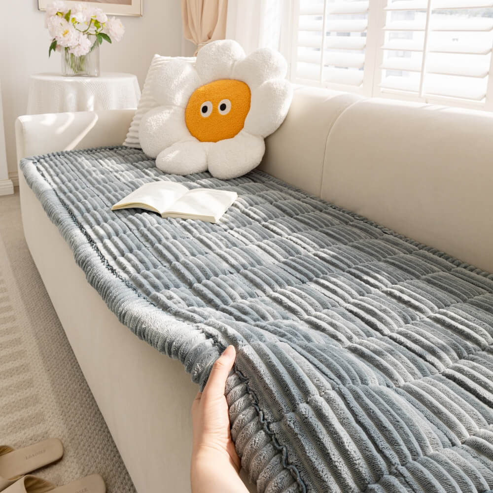 Waterdichte Antislip Bankhoes Ademend Flanel 50×50 cm tot 90×210 cm Bankbeschermer Woonkamer Meubelbescherming | Sansoti