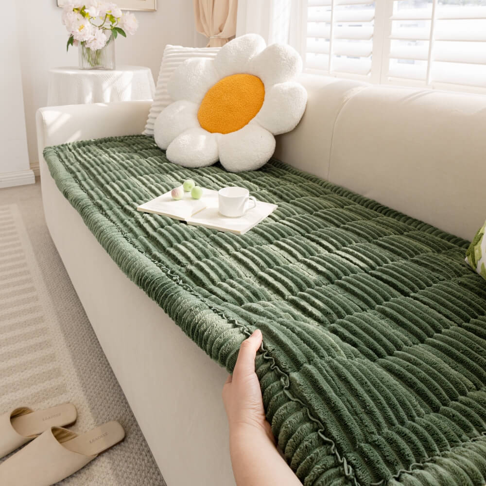 Waterdichte Antislip Bankhoes Ademend Flanel 50×50 cm tot 90×210 cm Bankbeschermer Woonkamer Meubelbescherming | Sansoti