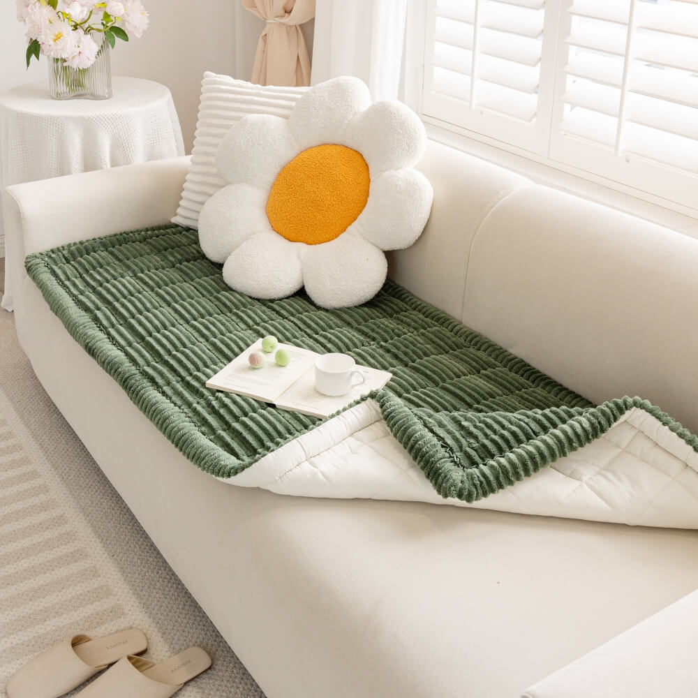 Waterdichte Antislip Bankhoes Ademend Flanel 50×50 cm tot 90×210 cm Bankbeschermer Woonkamer Meubelbescherming | Sansoti