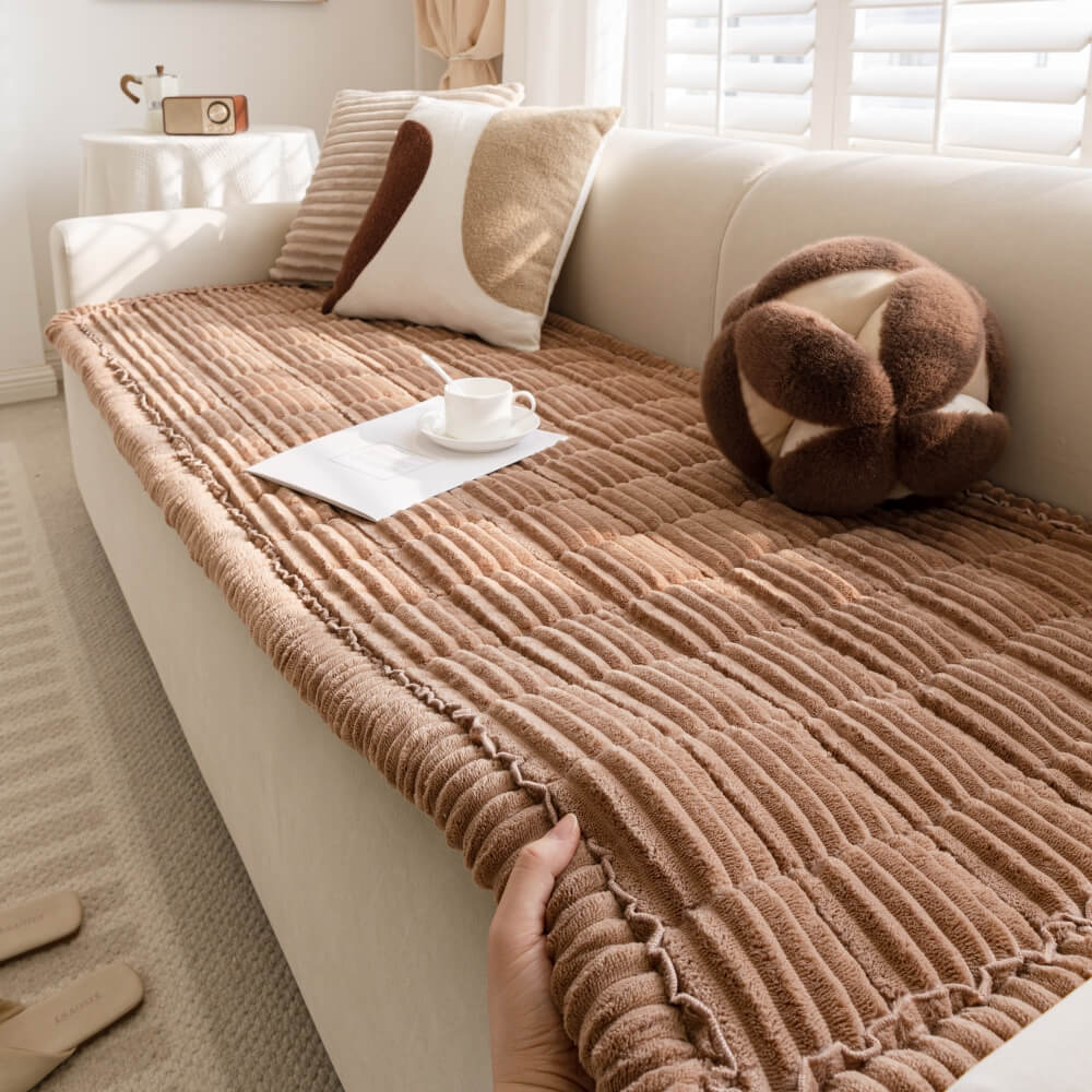 Waterdichte Antislip Bankhoes Ademend Flanel 50×50 cm tot 90×210 cm Bankbeschermer Woonkamer Meubelbescherming | Sansoti