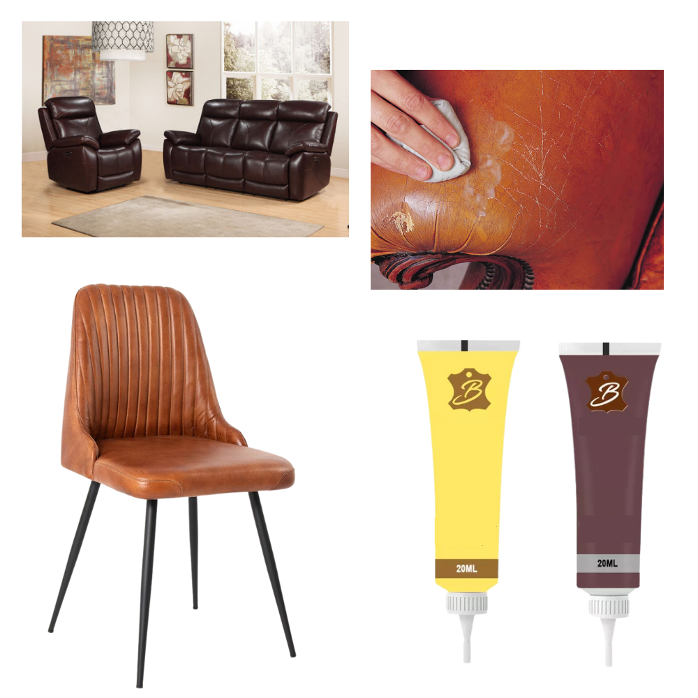 Leerreparatiegel 20ml Professionele Herstelpasta voor Meubels en Accessoires | Sansoti