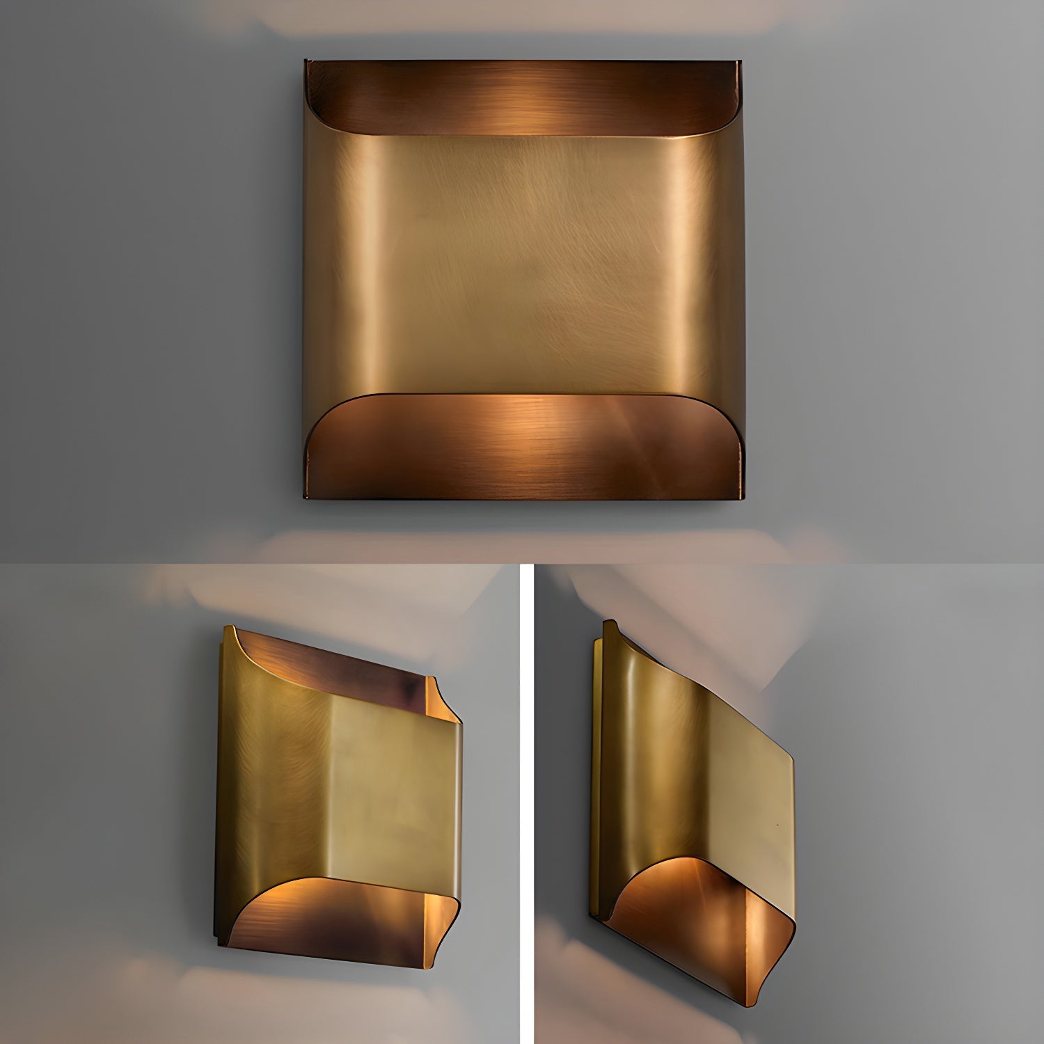 Messing Wandlamp Bolvorm met E14/G9 Fitting – Handgemaakte Retro Wandverlichting met Olielak Afwerking | Sansoti