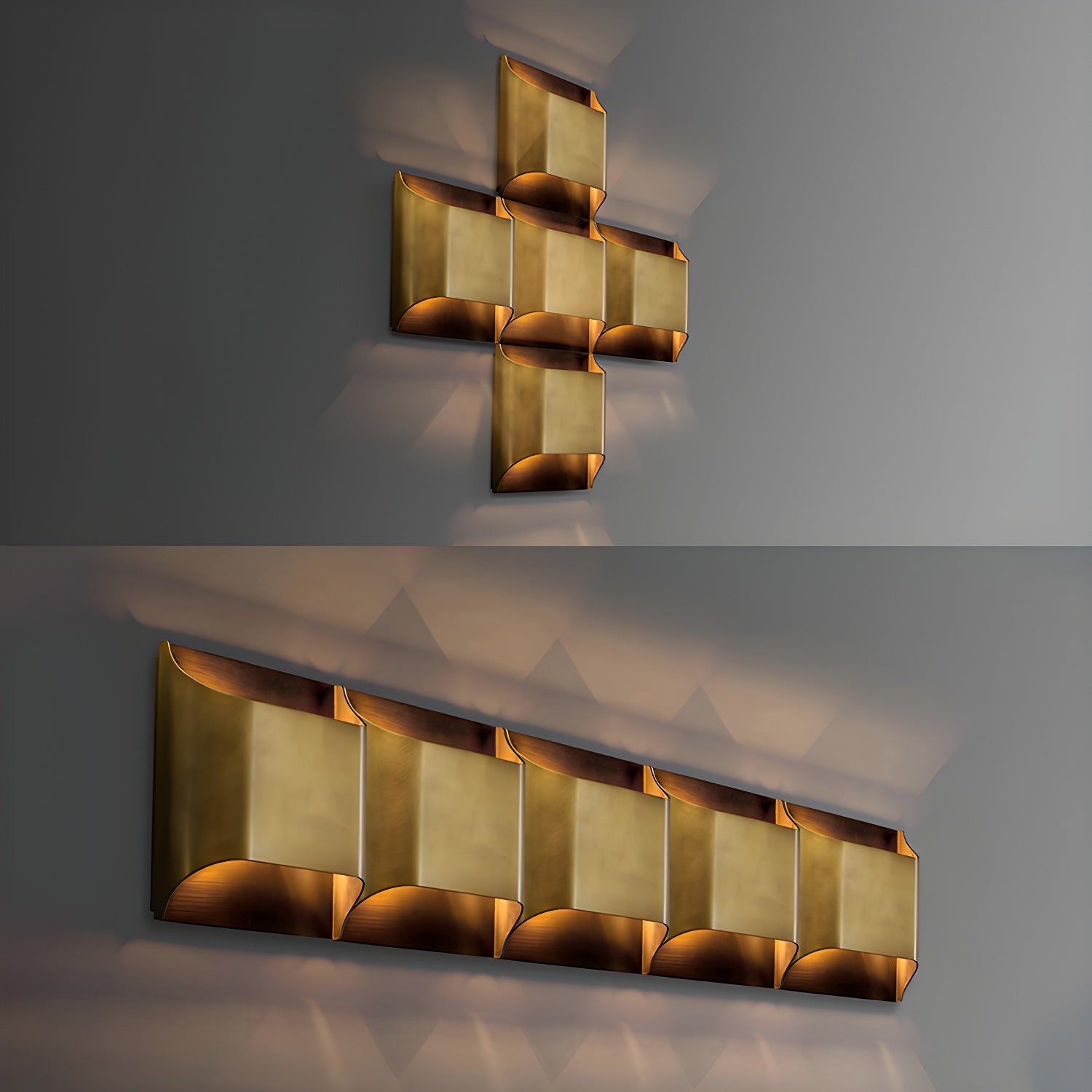 Messing Wandlamp Bolvorm met E14/G9 Fitting – Handgemaakte Retro Wandverlichting met Olielak Afwerking | Sansoti