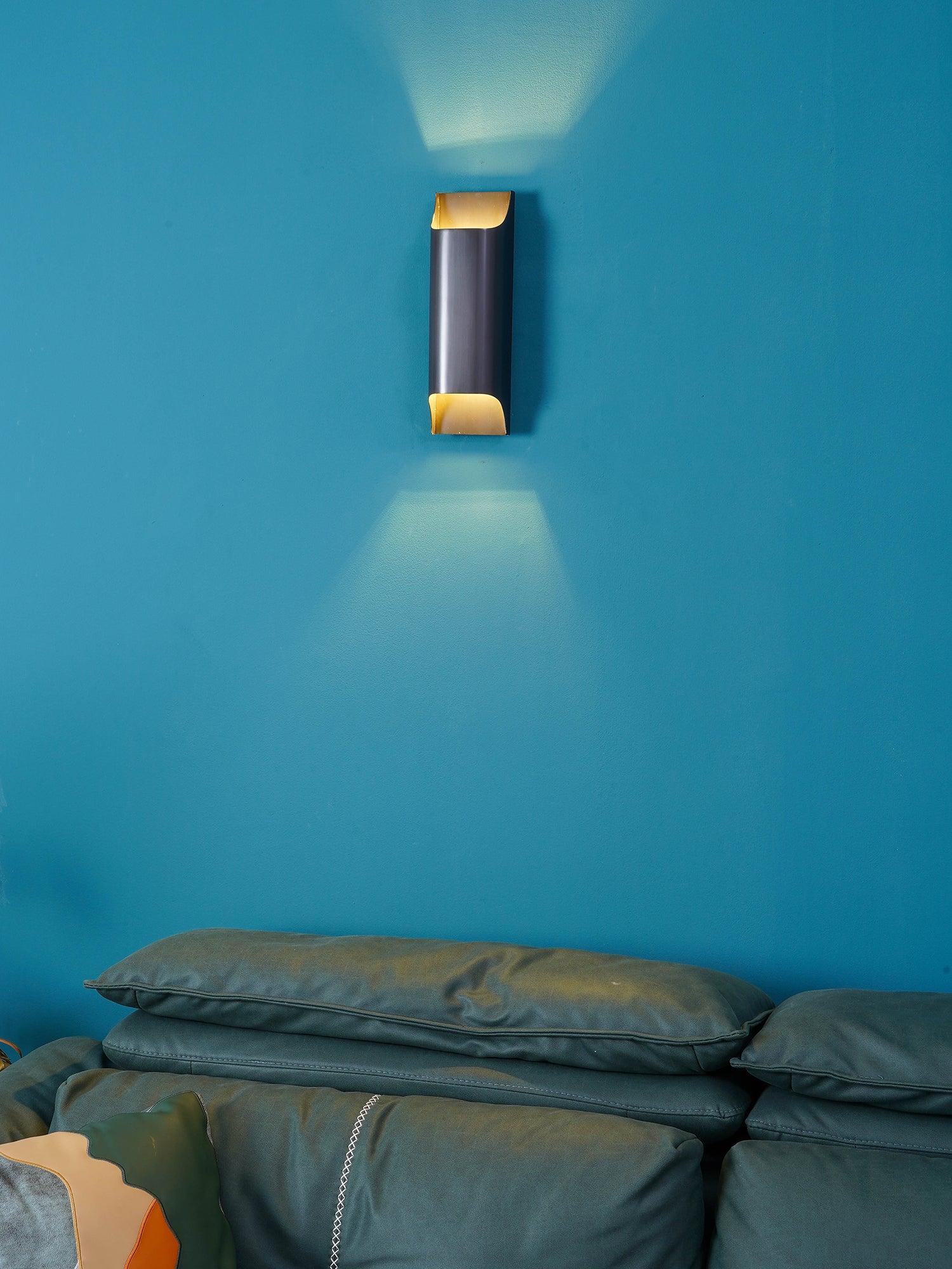 Messing Wandlamp Bolvorm met E14/G9 Fitting – Handgemaakte Retro Wandverlichting met Olielak Afwerking | Sansoti