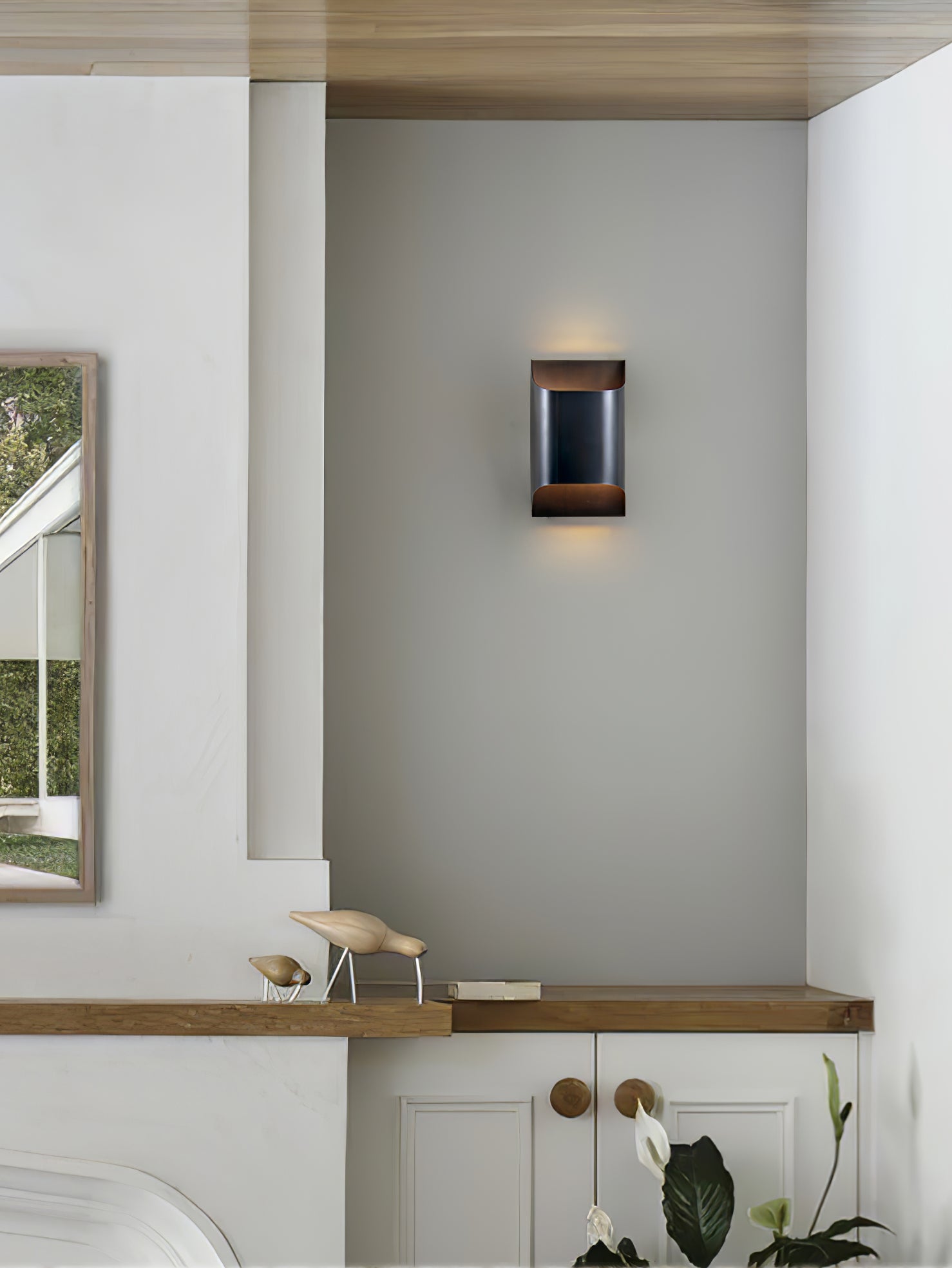 Messing Wandlamp Bolvorm met E14/G9 Fitting – Handgemaakte Retro Wandverlichting met Olielak Afwerking | Sansoti