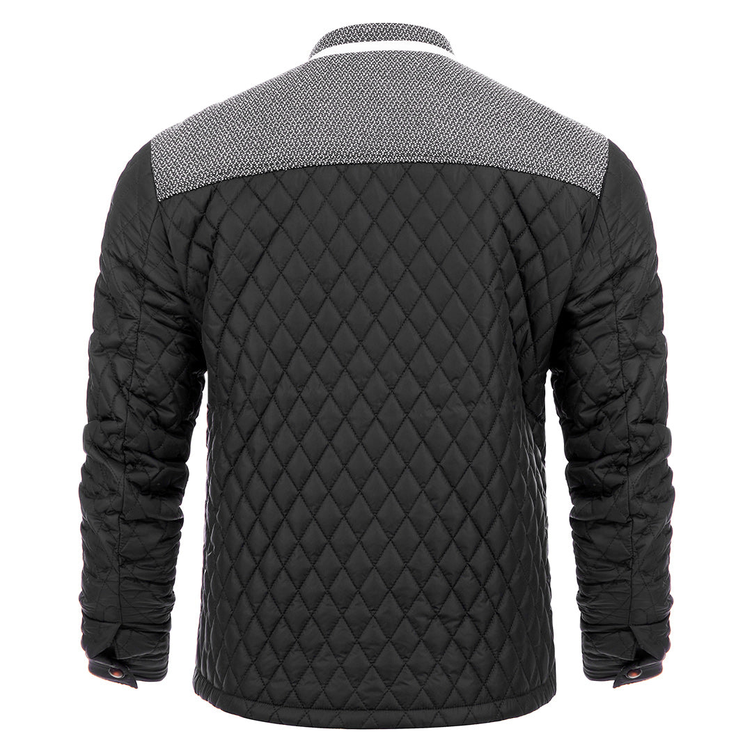 Gewatteerd Heren Winterjack Polyester Waterdicht Zwart Outdoor Wandelen Ski Winterkleding Comfort Warmte | Sansoti