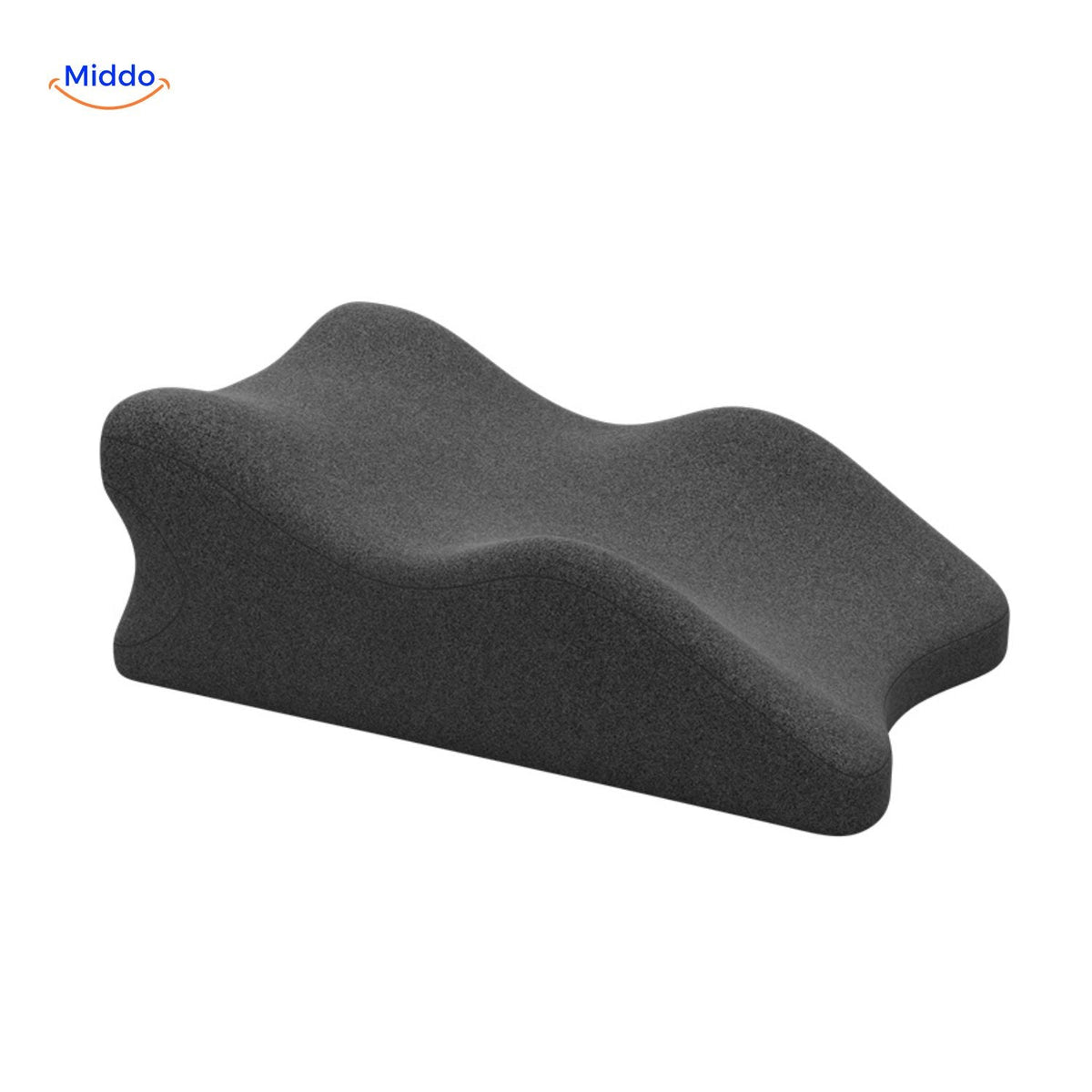 Coussin de soutien pour jambes et pieds 60x36x24cm en polyester - Grossesse, repos, confort, décompression, détente | Sansoti