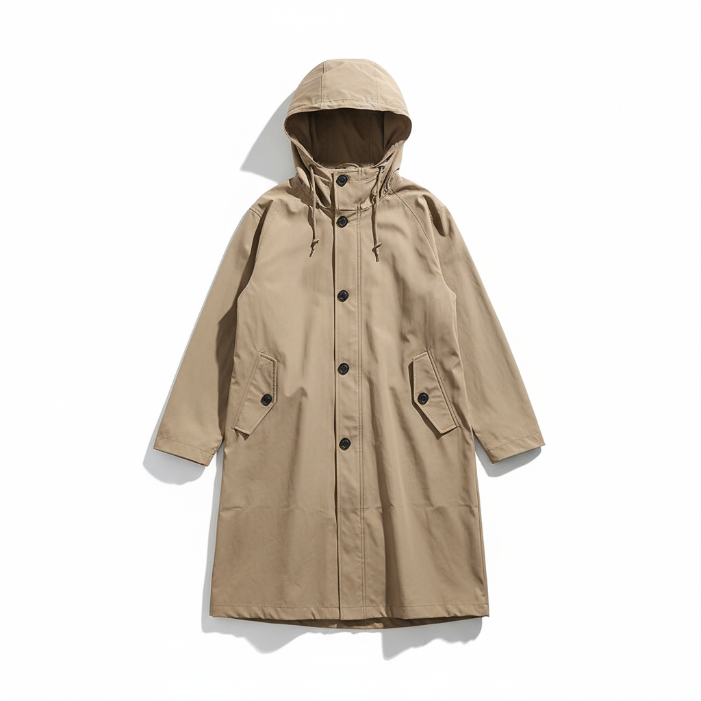 Water-Repellent Raincoat for Women and Men, Oversized with Hood, Lightweight and Windproof for All Seasons and Outdoor Use | Sansoti