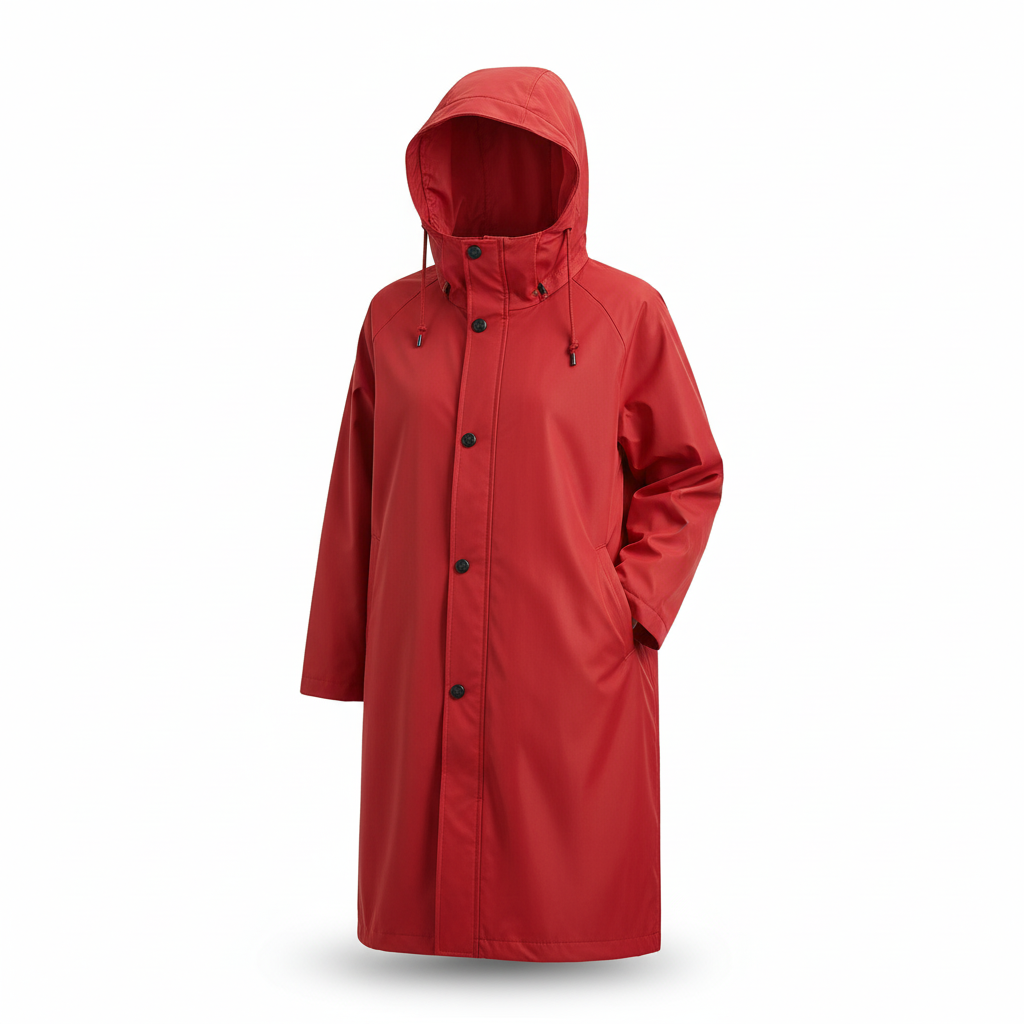 Water-Repellent Raincoat for Women and Men, Oversized with Hood, Lightweight and Windproof for All Seasons and Outdoor Use | Sansoti