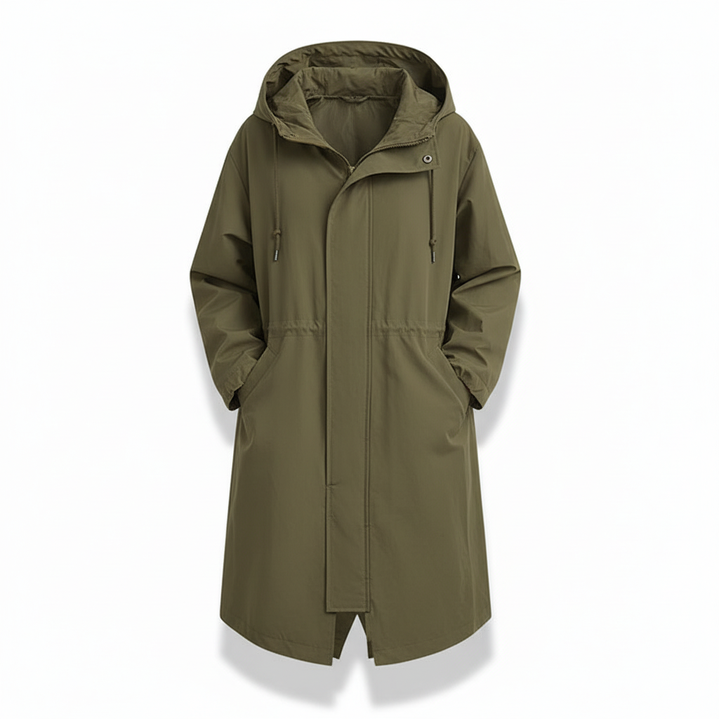 Water-Repellent Raincoat for Women and Men, Oversized with Hood, Lightweight and Windproof for All Seasons and Outdoor Use | Sansoti