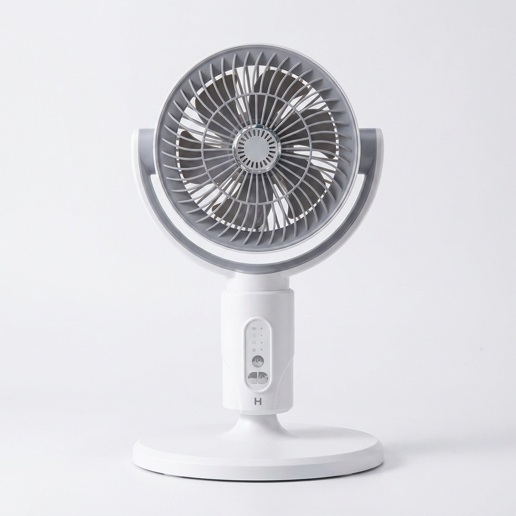 Stille Staande Ventilator 10W met Afstandsbediening en 5 Snelheden – Verstelbare Hoogte – Ideaal Kantoorventilator | Sansoti