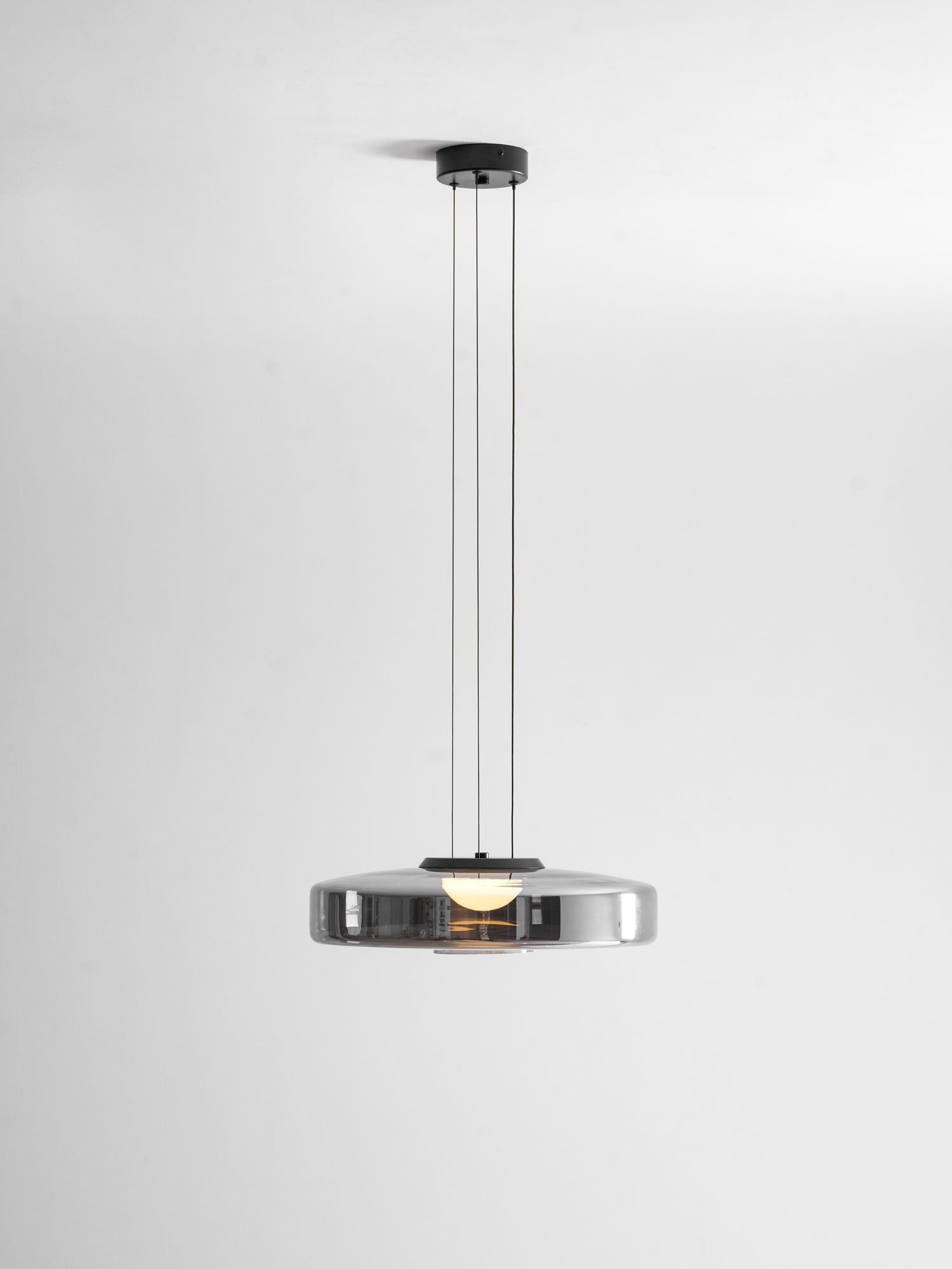 Gelaagde Glazen Hanglamp met Meerdere Schijven 1-2-3 Lagen Dimbare Plafondlamp voor Eetkamer Woonkamer Keuken Scandinavisch Design | Sansoti