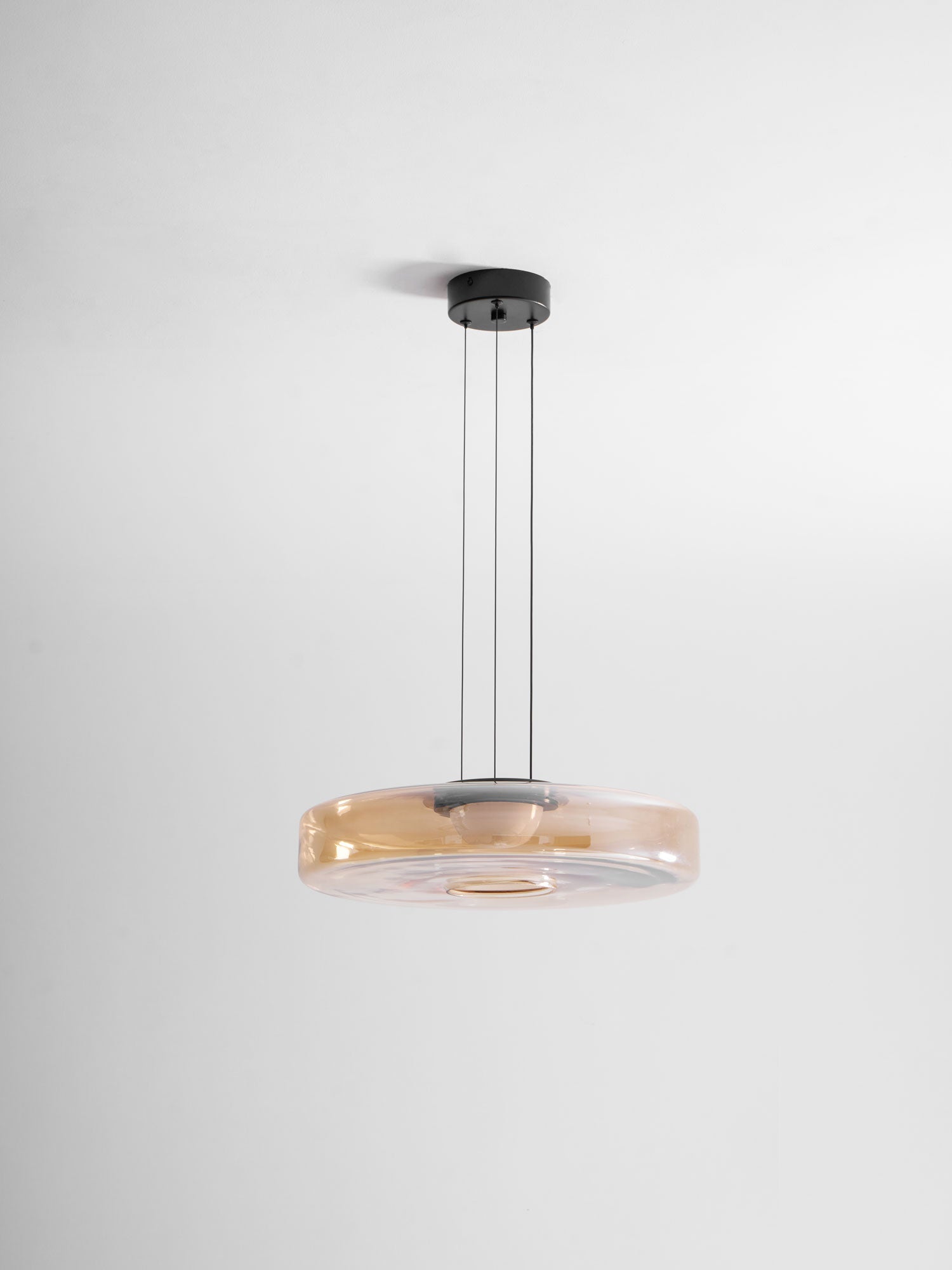 Gelaagde Glazen Hanglamp met Meerdere Schijven 1-2-3 Lagen Dimbare Plafondlamp voor Eetkamer Woonkamer Keuken Scandinavisch Design | Sansoti