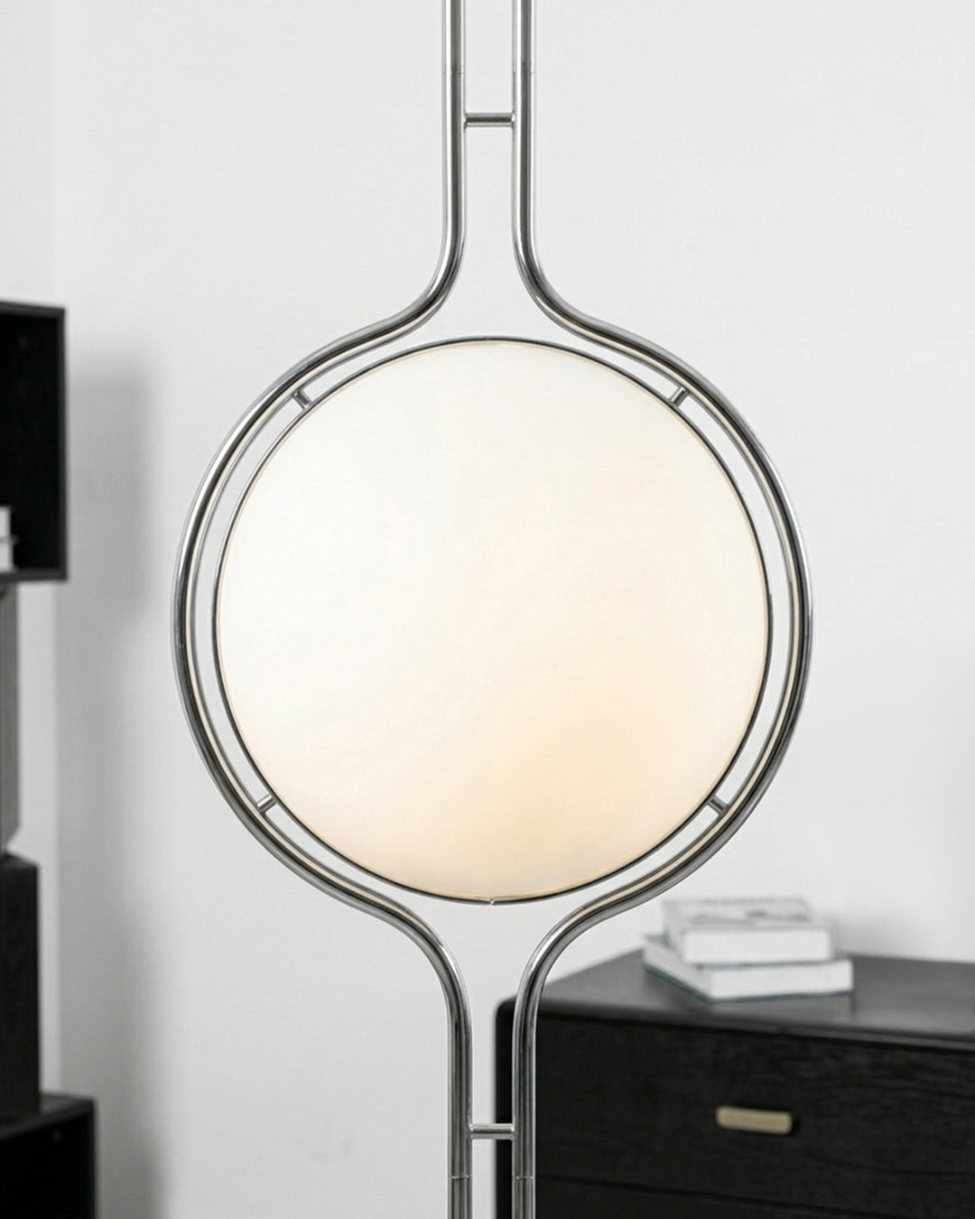 Moderne Vloerlamp met Chroomafwerking en Acrylbollen – Sfeervolle Verlichting voor Woonkamer en Slaapkamer | Sansoti