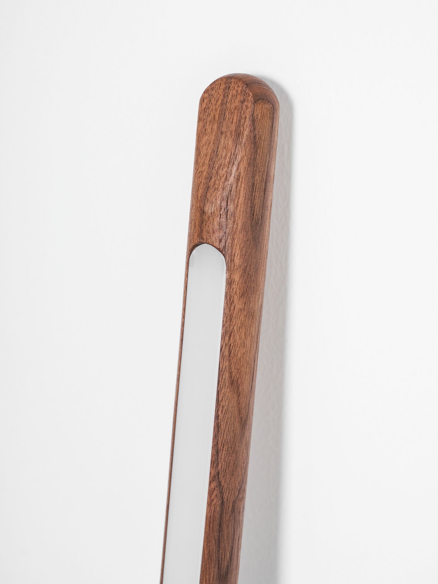 Scandinavische Vloerlamp Hout & Acryl met Geïntegreerde LED Staaflamp 135cm | Sansoti