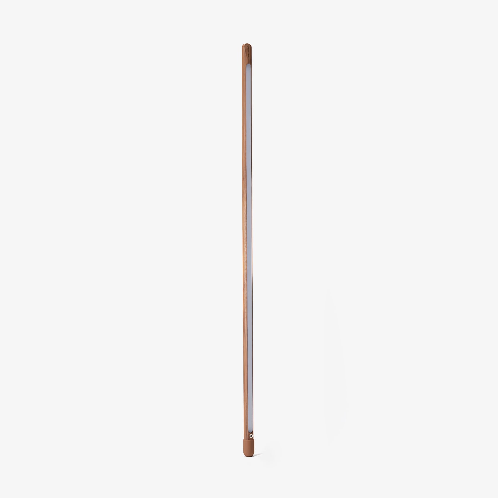 Scandinavische Vloerlamp Hout & Acryl met Geïntegreerde LED Staaflamp 135cm | Sansoti