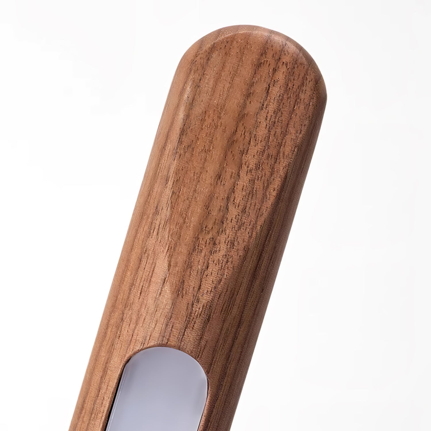 Scandinavische Vloerlamp Hout & Acryl met Geïntegreerde LED Staaflamp 135cm | Sansoti