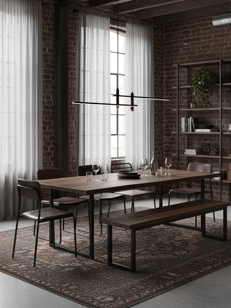Lineaire hanglamp Links Island • 90/120/150cm • LED geïntegreerd • warm wit/neutraal/koel wit • dimbaar optie • zwart/goud • keuken-eiland boven tafel | Sansoti