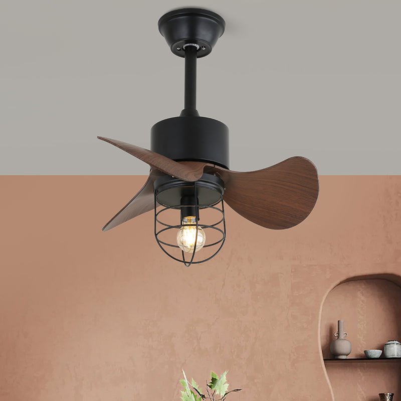 Industriële Plafondventilator met Verlichting – Regelbare Ventilatorlamp met Afstandsbediening voor Moderne Binnenruimtes | Sansoti