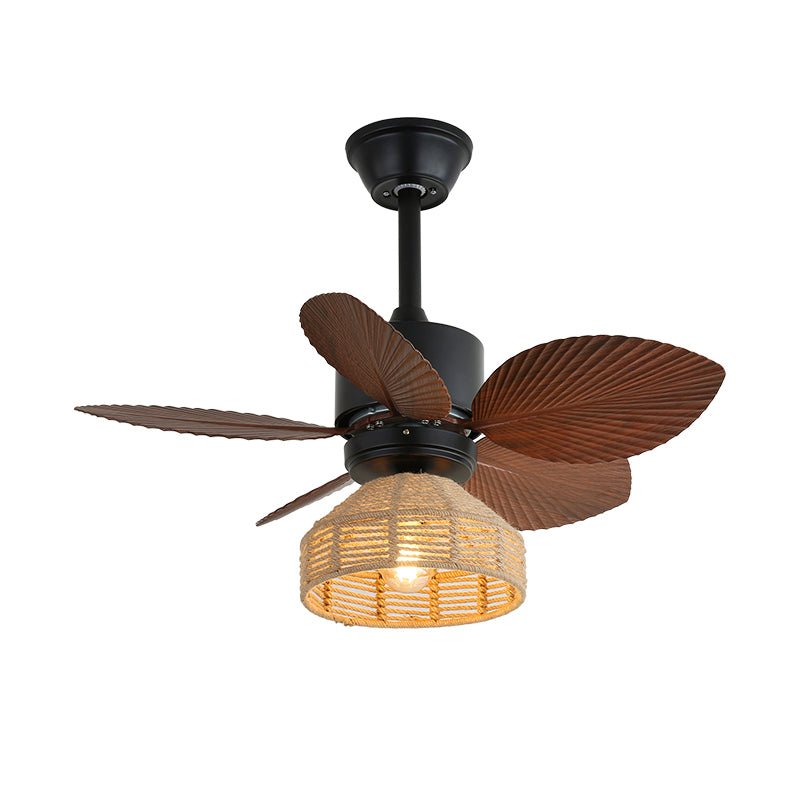 Industriële Plafondventilator met Verlichting – Regelbare Ventilatorlamp met Afstandsbediening voor Moderne Binnenruimtes | Sansoti