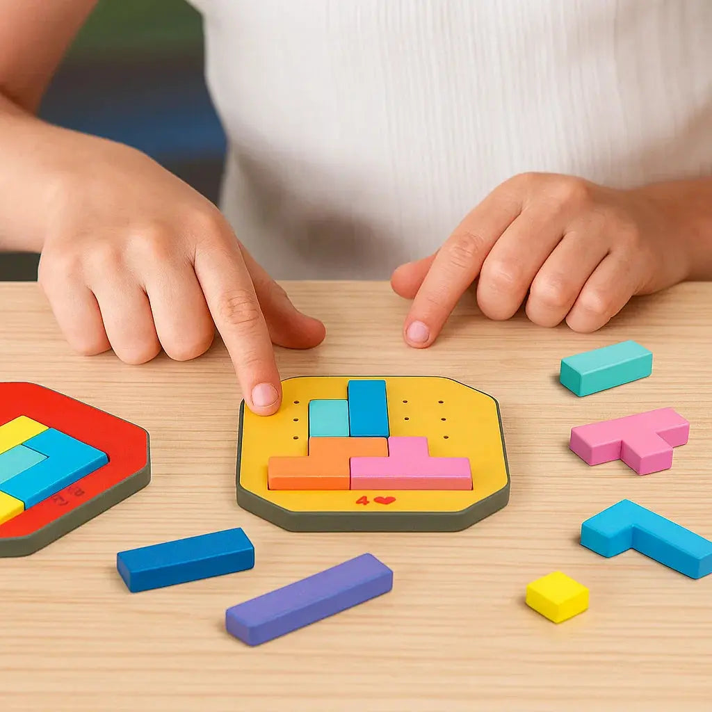 Logisch Puzzelspel Kunststof 108 Stukken 20 Kaarten Kinderen Volwassenen Concentratie Denkspel Familiespel Cadeau Vanaf 4 Jaar | Sansoti