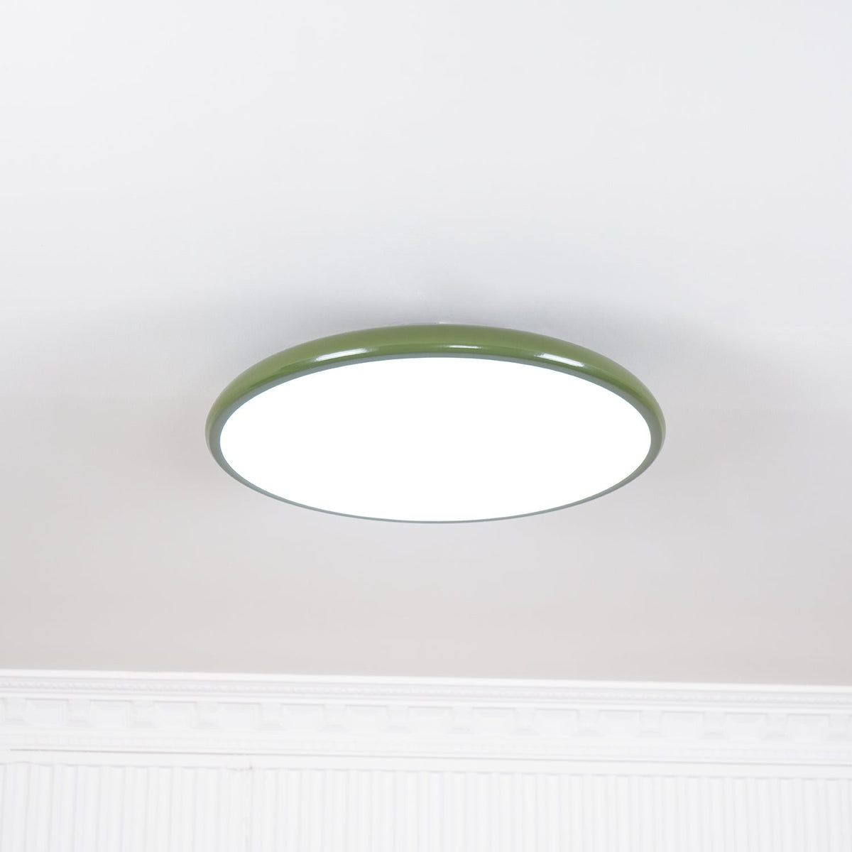 Adjustable Colored Metal Acrylic Dimmable Modern Minimalist LED Ceiling Light for Living Room and Bedroom | Sansoti