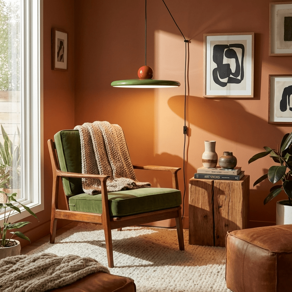 Hangende Plafondlamp Rond Stralend Disc Design Dimbaar 3 Kleuren 450cm Kabel Scandinavisch Interieur Rood Groen Beige | Sansoti